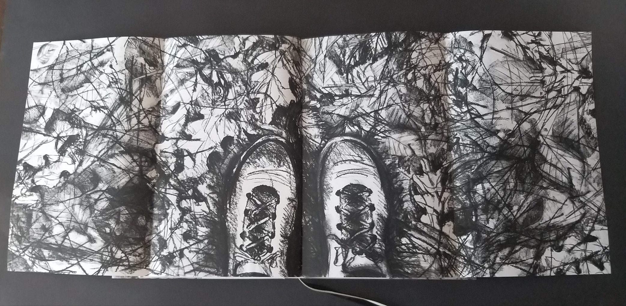 Ilustracja z książki autorstwa Grażyny Pasterskiej-Napadło "Nie bajka leśna", 2019 rok